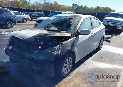 2015 Hyundai Accent Gls из США, поврежденный, VIN KMHCT4AE7FU883100